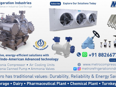 Ammonia Compressor & Cold Storage Solutions for Industries by Metro Refrigeration Industries photo 2