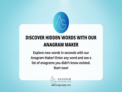 Anagram Generator & Solver photo 2
