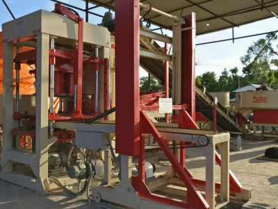 Automatic Paver Block Making Machine - Brick Machinery photo 1