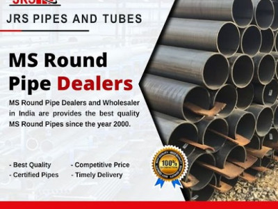 Top-Quality MS Round Pipes at Wholesale Prices from JRS Pipes and Tubes photo 1