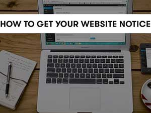 Get your website noticed logo
