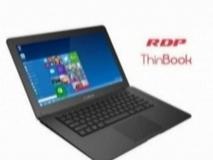RDP Thin Book -1430a 14.1 Inch Laptop (Intel Atom QC X5 - 1.84 Ghz / 2GB RAM / 32GB Storage)