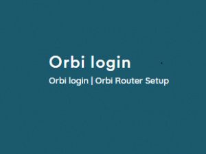 Orbi login`