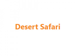Dubai desert tour - Desert Safari logo