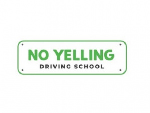 No Yelling Driving School logo