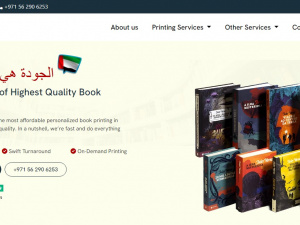 Custom Book Printing Services in UAE